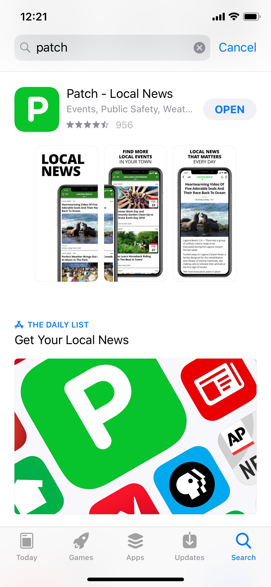 Can I get my Local Patch news on my phone? Patch Support